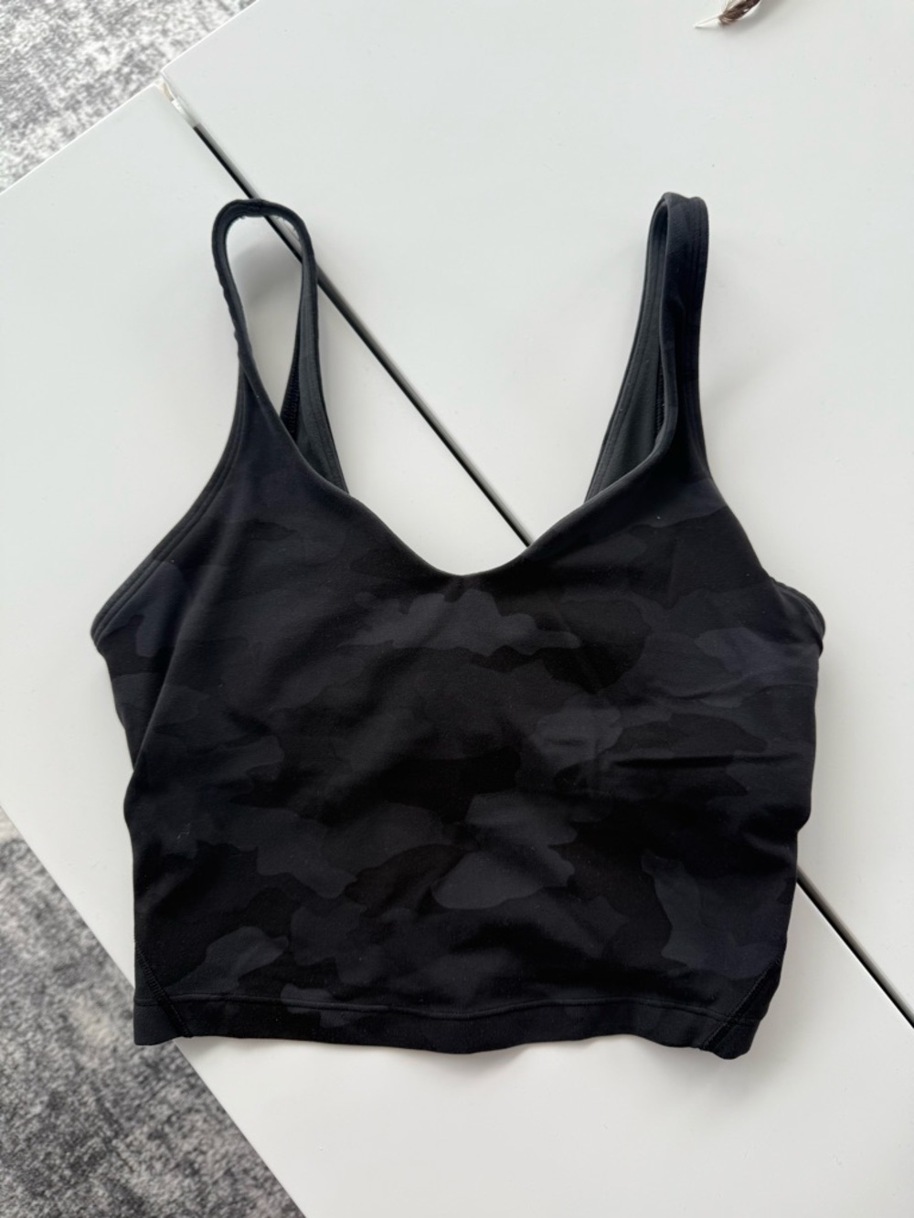lululemon athletica Black Camo align Tank Top